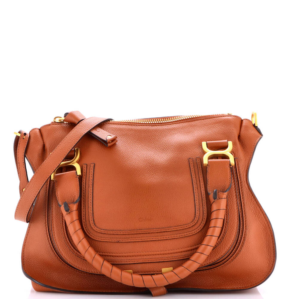 Chloe Medium Marcie Satchel Leather